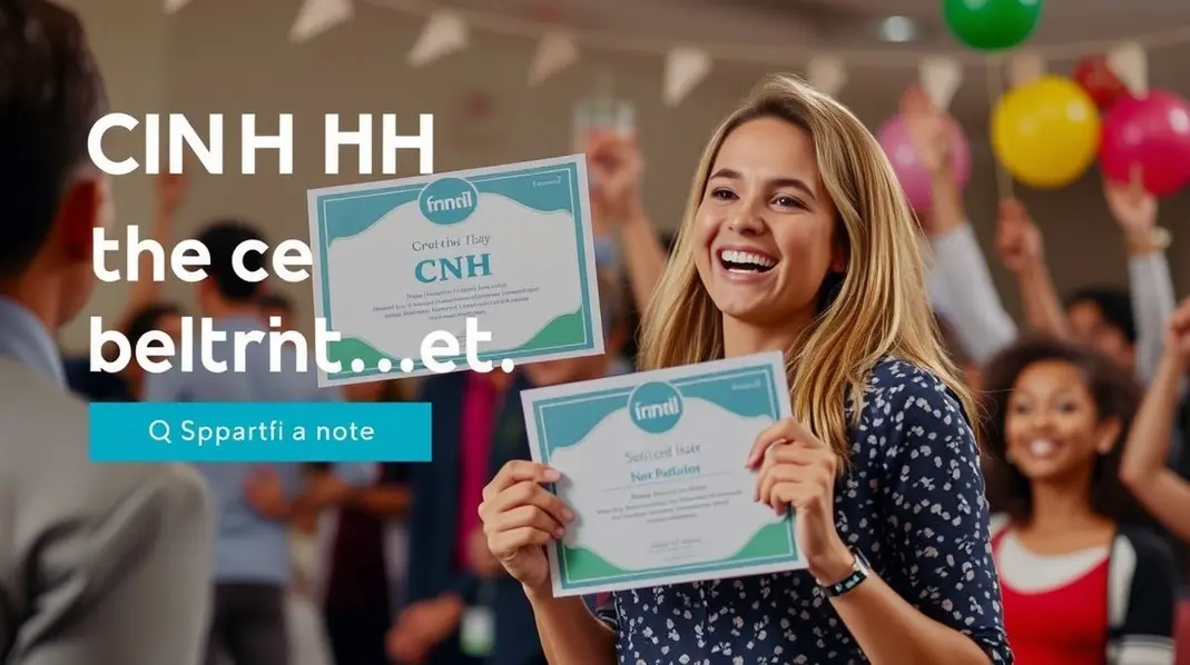 Pessoa feliz recebendo a CNH como símbolo de liberdade e novas oportunidades.