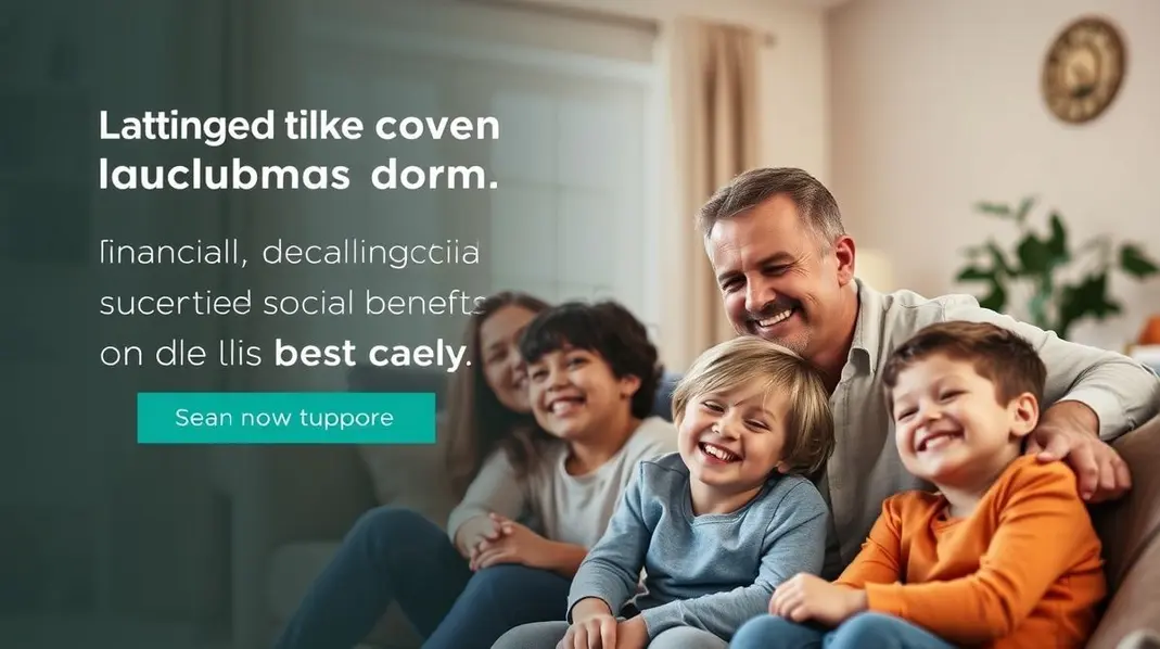 Família unida em um ambiente acolhedor.