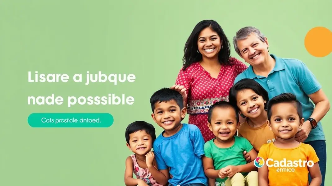 Famílias se beneficiando dos programas sociais.