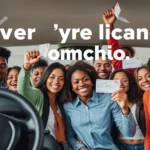 Indivíduos felizes após obter a CNH Social, simbolizando esperança e novas oportunidades.